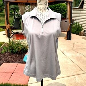 Slazenger Large Grey Golf Shirt NWT!